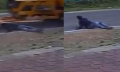 ಪೆರಂಪಳ್ಳಿಯಲ್ಲಿ ಪಾದಚಾರಿಗೆ ಕ್ರೇನ್ ಡಿಕ್ಕಿ