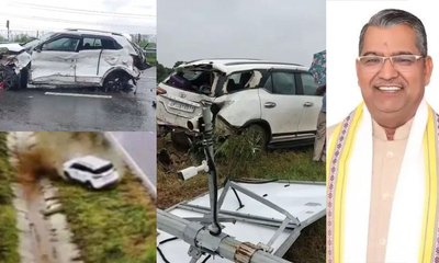 ಕಾರು ಅಪಘಾತ: ಬಿಜೆಪಿ ಶಾಸಕ ಪಾರು