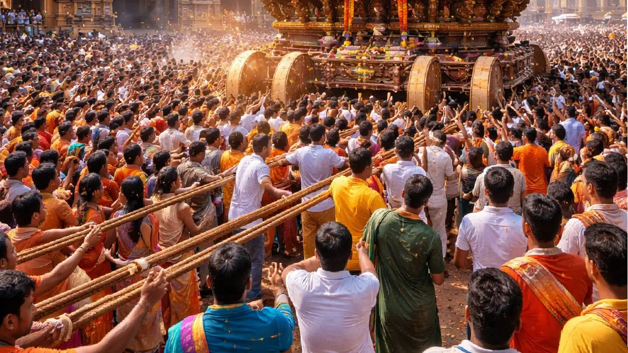 kalaburagi news: ಕಲಬುರಗಿಯಲ್ಲಿ ರಥದ ಚಕ್ರ ಮೈಮೇಲೆ ಹರಿದು ಭಕ್ತನ ದುರ್ಮರಣ