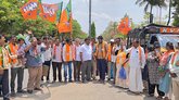ದೇಶಾದ್ಯಂತ ಹಬ್ಬಿದ ಕೇಸರಿ ಅಲೆ:ಚಿಂತಾಮಣಿಯಲ್ಲಿ ವಿಜಯೋತ್ಸವದ ಮೆರುಗು