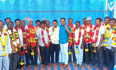 ಅರೂರು ಟಿಎಪಿಸಿಎಂಎಸ್ ಅಧ್ಯಕ್ಷರಾಗಿ ಜಿ.ವಿ.ಜಗದೀಶ್ ಅವಿರೋಧ ಆಯ್ಕೆ