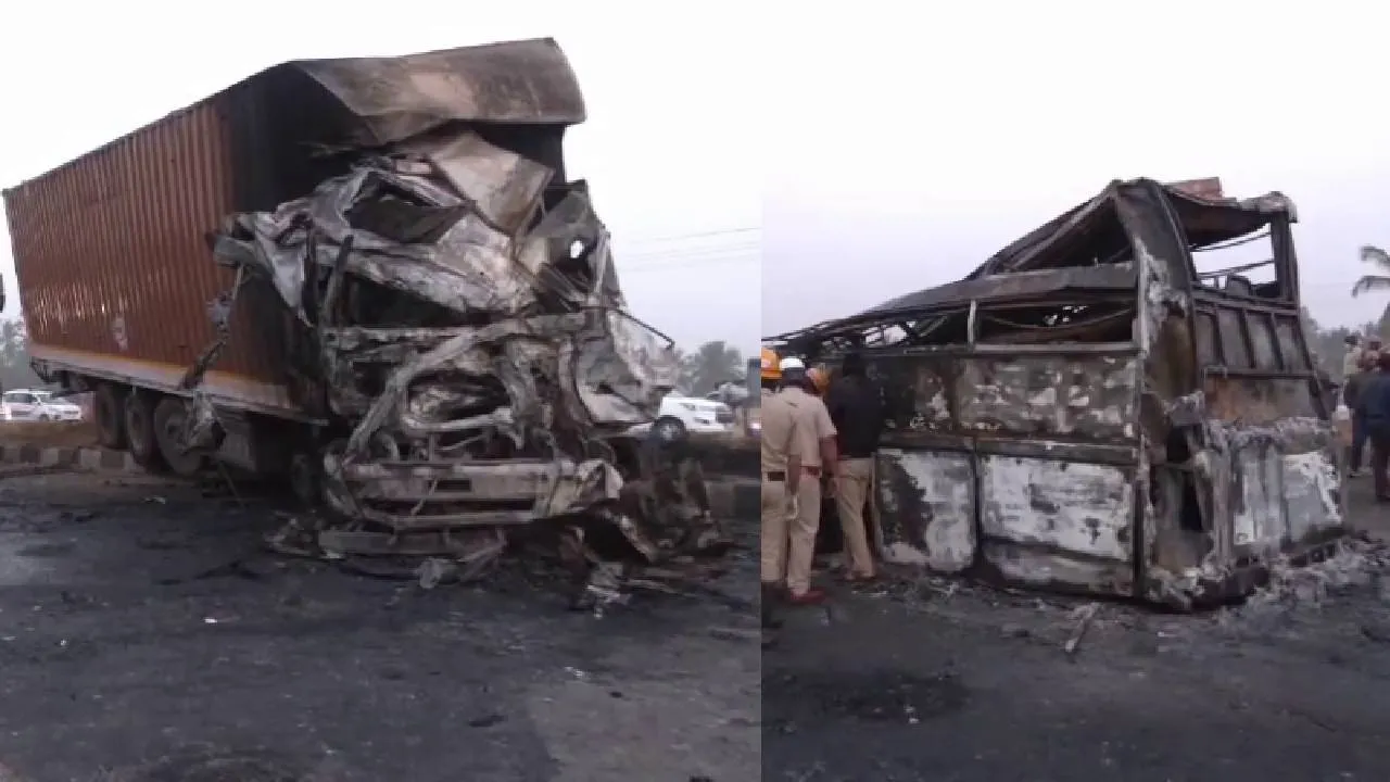 Chitradurga Bus Accident: ಡೀಸೆಲ್ ಟ್ಯಾಂಕ್‌ಗೆ ಲಾರಿ ಡಿಕ್ಕಿ ಹೊಡೆದು ಸ್ಫೋಟ, ಬಸ್‌ ಪ್ರಯಾಣಿಕರ ಪಟ್ಟಿ ಇಲ್ಲಿದೆ