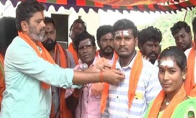 ಕನಸಿನಲ್ಲಿ ಬಂದ ಹನುಮ, ಕ್ರೈಸ್ತ ಮತದಿಂದ ಹಿಂದೂ ಧರ್ಮಕ್ಕೆ ಮರಳಿದ ಕುಟುಂಬ