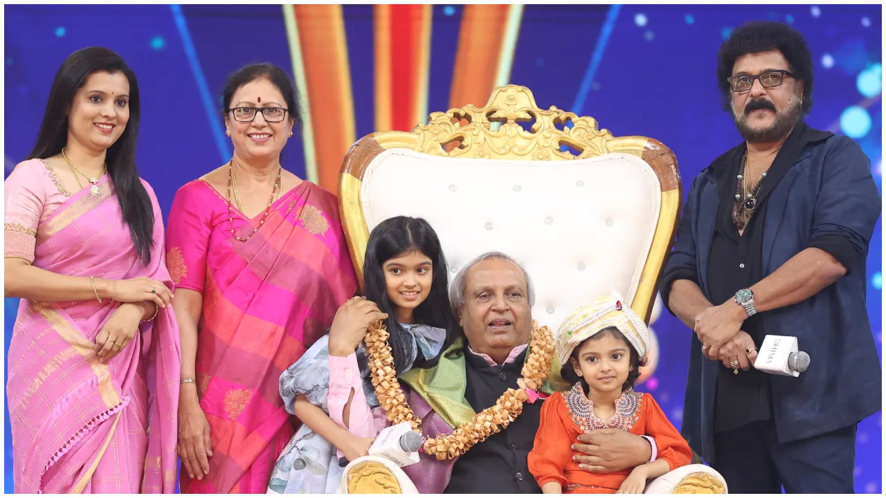 ಕಲರ್ಸ್‌ ಕನ್ನಡ 'ಅನುಬಂಧ ಅವಾರ್ಡ್ಸ್‌': ಕಿರುತೆರೆ ಕಲಾವಿದರ ಸಂಭ್ರಮಕ್ಕೆ ಮೆರುಗು ತುಂಬಿದ ಸ್ಯಾಂಡಲ್‌ವುಡ್‌ ದಿಗ್ಗಜರು - Image 1