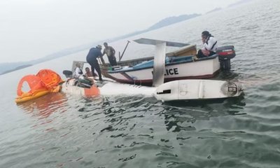 ಅಂಡಮಾನ್‌ನಲ್ಲಿ ಸಮುದ್ರಕ್ಕೆ ಉರುಳಿದ ಹೆಲಿಕಾಪ್ಟರ್