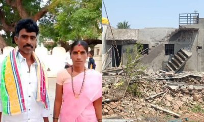 ಕನಸಿನ ಮನೆಯ ಮೆಟ್ಟಿಲು ಕುಸಿದು ದುರಂತ ಕಂಡ ದಂಪತಿ