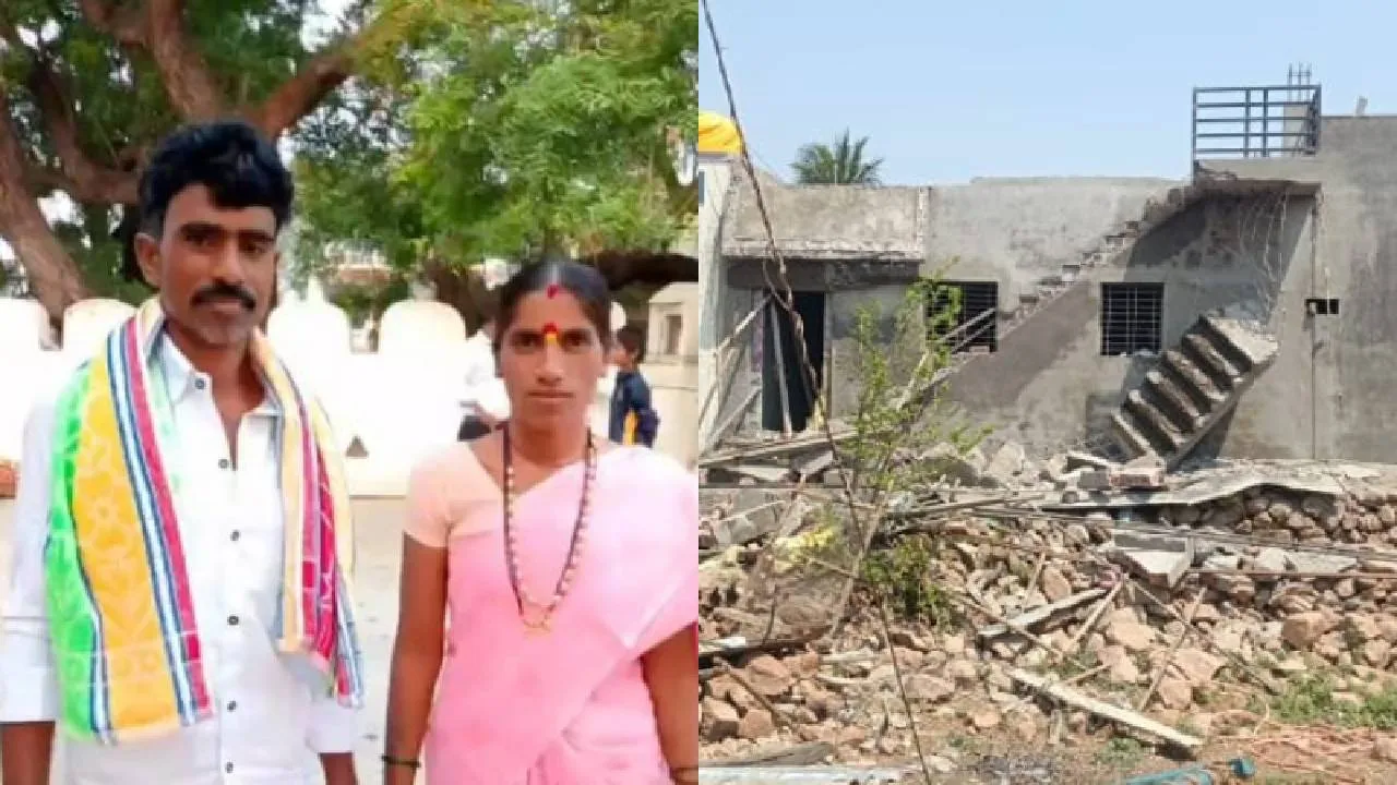 Couple death: ಕನಸಿನ ಮನೆಯ ಮೆಟ್ಟಿಲು ಕುಸಿದು ದುರಂತ ಕಂಡ ದಂಪತಿ