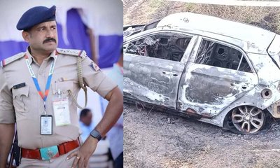 ಸಿಪಿಐ ಪಿವಿ ಸಾಲಿಮಠ ಸಜೀವ ದಹನಗೊಂಡ ಕಾರು ಅಪಘಾತ ಸಂಭವಿಸಿದ್ದು ಹೇಗೆ?