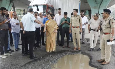ಬೆಂಗಳೂರು ನಗರದ ರಸ್ತೆಗಳಿಗೆ ಸಿಎಸ್‌ ಭೇಟಿ, ಗುಂಡಿ ಮುಕ್ತಿಗೆ ವಾರದ ಗಡುವು