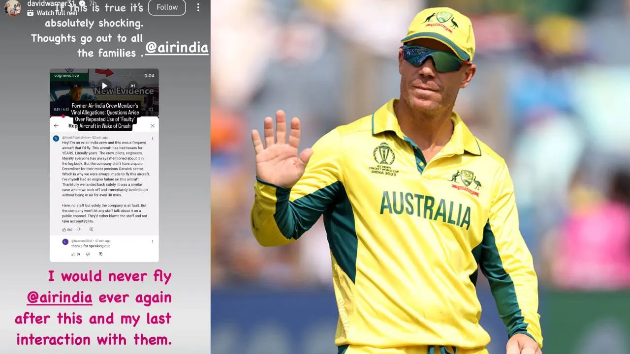 ಇನ್ನು ಮುಂದೆ ಏರ್‌ ಇಂಡಿಯಾ ವಿಮಾನ ಹತ್ತಲ್ಲ: ಆಸೀಸ್‌ ಮಾಜಿ ಕ್ರಿಕೆಟಿಗನ ಶ‍ಪಥ