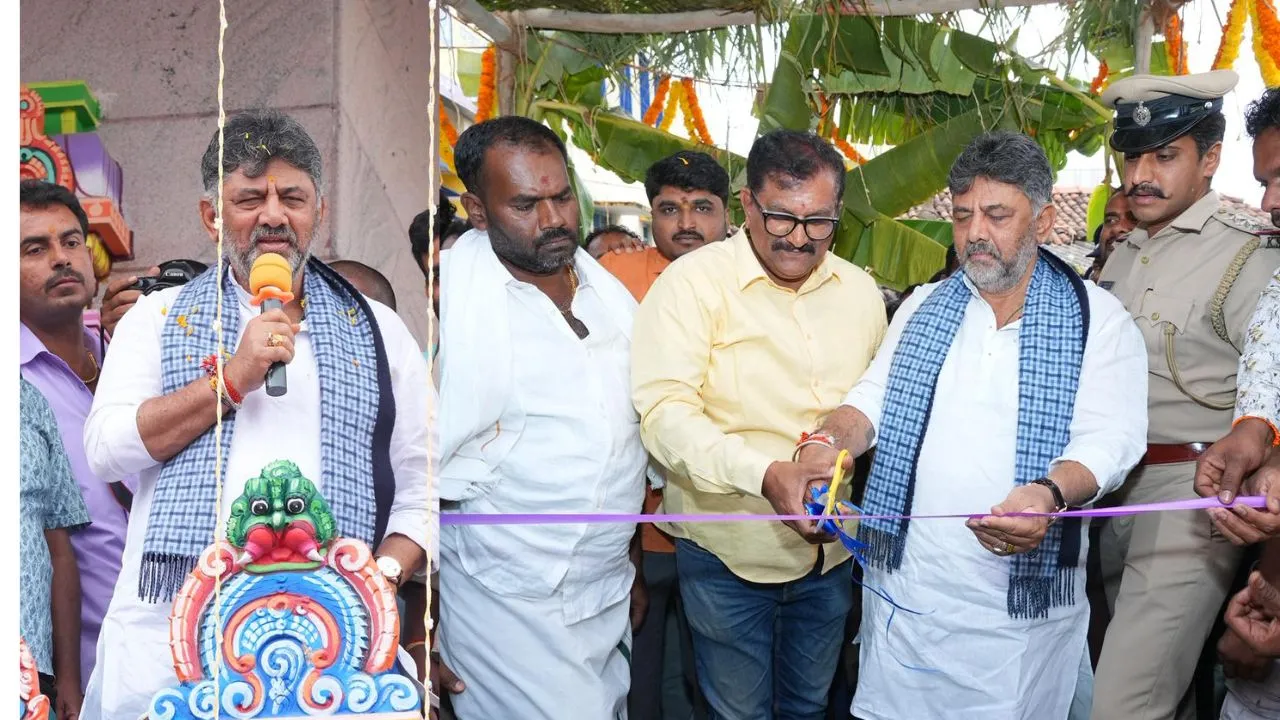 ಬಿಡದಿ ಟೌನ್ ಶಿಪ್ ಯೋಜನೆ ಬಗ್ಗೆ ಚರ್ಚೆಗೆ ಬರಲಿ: ಕುಮಾರಸ್ವಾಮಿಗೆ ಡಿಸಿಎಂ ಡಿ.ಕೆ. ಶಿವಕುಮಾರ್ ಪ್ರತಿ ಸವಾಲು