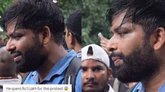 ಸಿಜೆಪಿ ಪ್ರತಿಭಟನೆಗಾಗಿ ದೂರದ ಆಸ್ಟ್ರೇಲಿಯಾದಿಂದ ಆಗಮಿಸಿದ ಯುವಕ