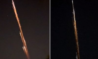 ಆಗಸದಲ್ಲಿ ಅಪರೂಪದ ದೃಶ್ಯಕ್ಕೆ ಸಾಕ್ಷಿಯಾದ ದೆಹಲಿ ಜನ