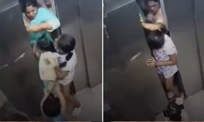 ಲಿಫ್ಟ್‌ನಲ್ಲಿ ಸಿಲುಕಿದ್ದ ಮಕ್ಕಳನ್ನು ರಕ್ಷಿಸಿದ ಪುಟ್ಟ ಬಾಲಕಿ