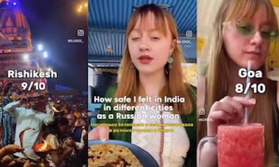 ಭಾರತದ ನಗರದ ಬಗ್ಗೆ ರೇಟಿಂಗ್ ನೀಡಿದ ರಷ್ಯಾ ಪ್ರವಾಸಿ: ವಿಡಿಯೊ ವೈರಲ್!