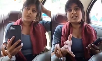 ಕ್ಯಾಬ್ ದರ ಪಾವತಿಸಲು ನಿರಾಕರಣೆ ಮಾಡಿದ ಪತ್ರಕರ್ತೆ: ವಿಡಿಯೊ ವೈರಲ್