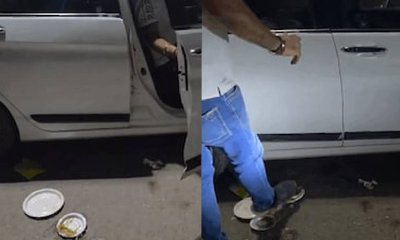 ದೆಹಲಿಯಲ್ಲಿ ರಸ್ತೆಗೆ ಕಸ ಎಸೆದ ಕುಟುಂಬ ತರಾಟೆಗೆ ತೆಗೆದುಕೊಂಡ ಯುವಕ