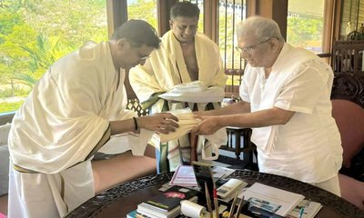 ಧರ್ಮಾಧಿಕಾರಿಗಳಿಗೆ ಕೈಲಾಸಗಿರಿ ಬರುವಂತೆ ಆಹ್ವಾನ ನೀಡಿದ ಸಹೋದರರು