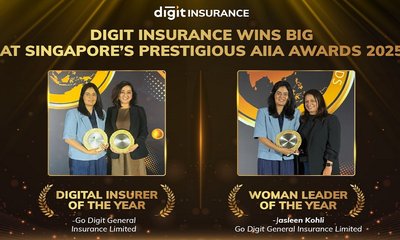 ಪ್ರಶಸ್ತಿ ಗೆದ್ದ ಇಂಡಿಯಾ ಇನ್ಶೂರೆನ್ಸ್ ಕಂಪನಿ ಡಿಜಿಟ್ ಇನ್ಶೂರೆನ್ಸ್