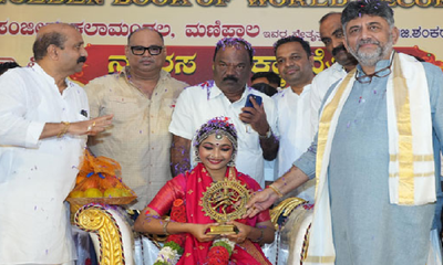 ಭರತನಾಟ್ಯ ಪ್ರದರ್ಶನ: ವಿಶ್ವ ದಾಖಲೆ ಬರೆದ ವಿದುಷಿ ದೀಕ್ಷಾ