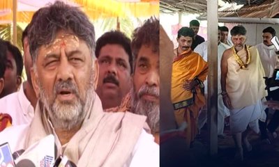 ನನ್ನ, ಸಿಎಂ ನಡುವೆ ಒಪ್ಪಂದ ಆಗಿದೆ: ಅಂಕೋಲಾದಲ್ಲಿ ಡಿಕೆ ಶಿವಕುಮಾರ್‌