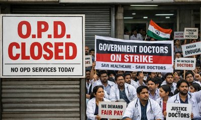 ನಾಳೆಯಿಂದ ರಾಜ್ಯಾದ್ಯಂತ ವೈದ್ಯರ ಮುಷ್ಕರ, ಸರ್ಕಾರಿ ಆಸ್ಪತ್ರೆಗಳ ಒಪಿಡಿ ಬಂದ್