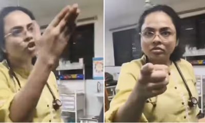 ಮಗುವಿನ ತಂದೆಗೆ ಕಪಾಳಮೋಕ್ಷ ಮಾಡಿದ ವೈದ್ಯೆ