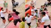 ಶ್ವಾನದ ಕಾರಣಕ್ಕೆ ಬಡಿದಾಡಿಕೊಂಡ ನೆರೆಹೊರೆಯವರು; ವಿಡಿಯೊ ವೈರಲ್!