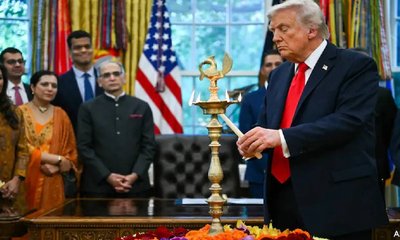ಶ್ವೇತಭವನದಲ್ಲಿ ದೀಪಾವಳಿ ಆಚರಿಸಿ ʼಮೋದಿ ಬೆಸ್ಟ್‌ ಫ್ರೆಂಡ್‌ʼ ಎಂದ ಟ್ರಂಪ್