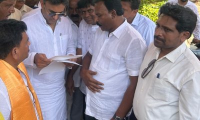 ರೈಲ್ವೆ ಅಂಡರ್ ಪಾಸ್ ನಿರ್ಮಿಸಿ: ಸಂಸದ ಡಾ.ಕೆ.ಸುಧಾಕರ್‌ಗೆ ಮನವಿ