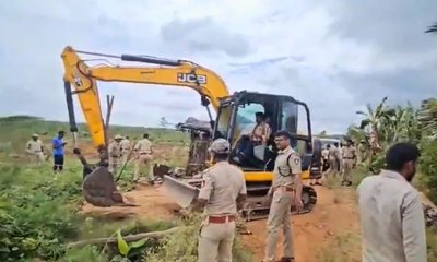 ಬುಕ್ಕಾಪಟ್ಟಣ ಚಿಂಕಾರಾ ವನ್ಯಜೀವಿಧಾಮದಲ್ಲಿ 300 ಎಕರೆ ಒತ್ತುವರಿ ತೆರವು