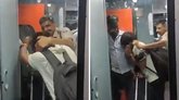 ರೈಲು ಪ್ರಯಾಣಿಕನಿಗೆ ಮನಬಂದಂತೆ ಥಳಿಸಿದ ಪೊಲೀಸ್