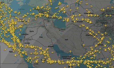 ಇರಾನ್ ವಾಯುಪ್ರದೇಶದೊಳಗೆ ವಿಮಾನ ಹಾರಾಟಕ್ಕೆ ನಿರ್ಬಂಧ