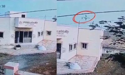 ಅಪಘಾತಕ್ಕೀಡಾಗುವ ಮುನ್ನ ಎಡಕ್ಕೆ ವಾಲಿದ್ದ ಅಜಿತ್ ಪವಾರ್ ವಿಮಾನ