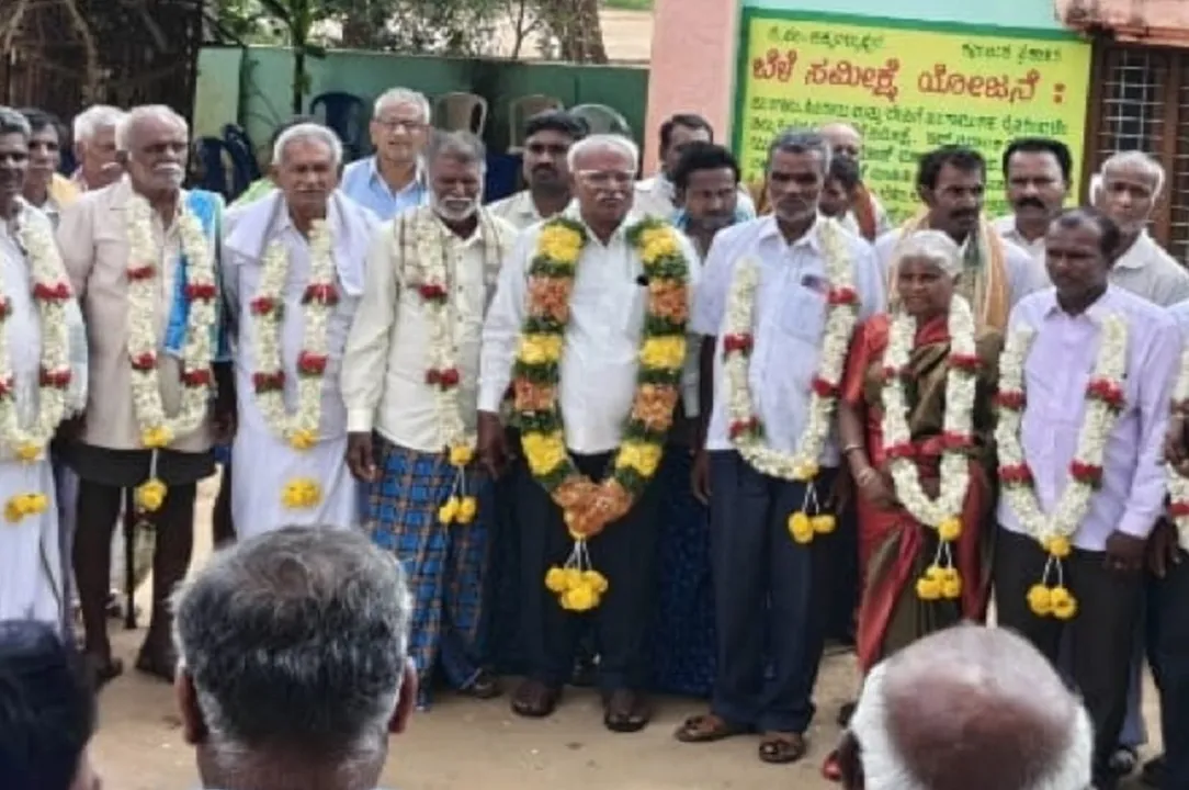 Gauribidanur News: ಕಾಚಮಾಚೇನಹಳ್ಳಿ ಸಹಕಾರ ಸಂಘದ ಅಧ್ಯಕ್ಷರಾಗಿ ಬೊಮ್ಮಣ್ಣ, ಉಪಾಧ್ಯಕ್ಷರಾಗಿ ನಂಜುಂಡಪ್ಪ ಆಯ್ಕೆ