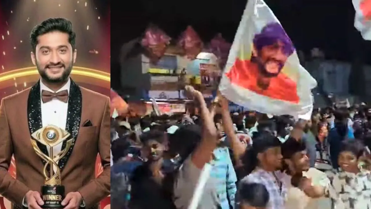 Bigg Boss Kannada 12 Finale: ಬಿಗ್‌ಬಾಸ್‌ ಹೌಸ್‌ ಬಳಿ ಮುಗಿಲುಮುಟ್ಟಿದ ಗಿಲ್ಲಿ ಅಭಿಮಾನಿಗಳ ಸಂಭ್ರಮ; ಪಟಾಕಿ ಸಿಡಿಸಿ, ಸಿಹಿ ಹಂಚಿಕೆ