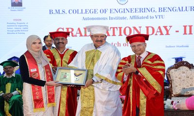 ಬಿಎಂಎಸ್.ತಾಂತ್ರಿಕ ವಿಶ್ವವಿದ್ಯಾಲಯದಲ್ಲಿ ಪದವಿ ಪ್ರದಾನ ಸಮಾರಂಭ