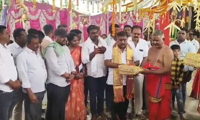 ಶ್ರೀ ಗಂಗಾ ಭಗೀರಥ ತಾಯಿ ಪುರ್ನಪ್ರತಿಷ್ಟಾಪನಾ ಮಹೋತ್ಸವ ವೈಭವ
