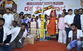 ಸಚಿವ ಸ್ಥಾನ ನೀಡದಿರುವುದನ್ನು ಖಂಡಿಸಿ ಪ್ರತಿಭಟನೆ; 901 ಮಂದಿ ರಕ್ತದಾನ