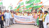 ಚಿಕ್ಕಬಳ್ಳಾಪುರದಲ್ಲಿ ಬಿಜೆಪಿಯಿಂದ ಹರ್ ಘರ್ ತಿರಂಗಾ ಜಾಥಾ