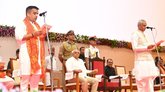 ಡಿಸಿಎಂ ಹರ್ಷ ಸಾಂಘವಿ ಪ್ರಮಾಣ ವಚನ ಸ್ವೀಕಾರ