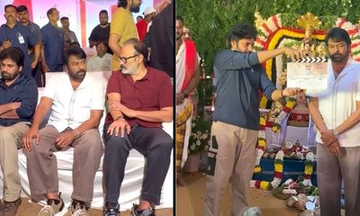 ಅದ್ಧೂರಿಯಾಗಿ ನೆರವೇರಿತು ಚಿರಂಜೀವಿ ಬಿಗ್ ಬಜೆಟ್ ಸಿನಿಮಾ ಮುಹೂರ್ತ!