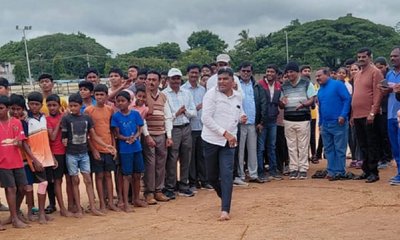 ಕಸಬಾ ಹೋಬಳಿ ಮಟ್ಟದ ಕ್ರೀಡಾಕೂಟಕ್ಕೆ ಚಾಲನೆ ನೀಡಿದ ಅಶೋಕ್ ರೆಡ್ಡಿ