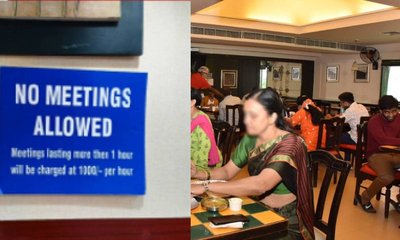 ಇನ್ಮುಂದೆ ಹೋಟೆಲಲ್ಲಿ ಗಂಟೆಗಟ್ಟಲೆ ಮಾತಾಡ್ತಾ ಕುಳಿತರೆ ಟೇಬಲ್‌ ಚಾರ್ಜ್!