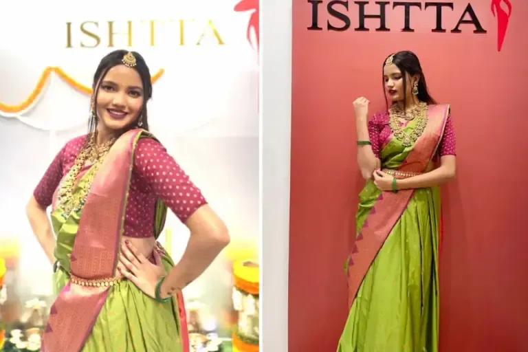 Saree Davani-Langa Styling: ಸಂಕ್ರಾಂತಿ ಹಬ್ಬಕ್ಕೆ ಸೀರೆಯನ್ನು ದಾವಣಿ-ಲಂಗದಂತೆ ಉಡುವುದು ಹೇಗೆ?