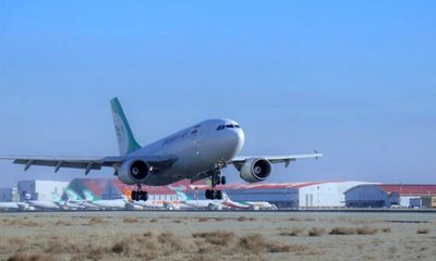 ಯುದ್ಧದ ನಂತರ ಇರಾನ್‌ನಲ್ಲಿ ವಾಣಿಜ್ಯ ವಿಮಾನಗಳ ಮೊದಲ ಹಾರಾಟ