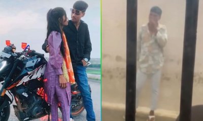 ಜೈಲಿನಲ್ಲಿರುವ ಪ್ರೇಮಿಯೊಂದಿಗೆ ಯುವತಿಯ ರೀಲ್ಸ್