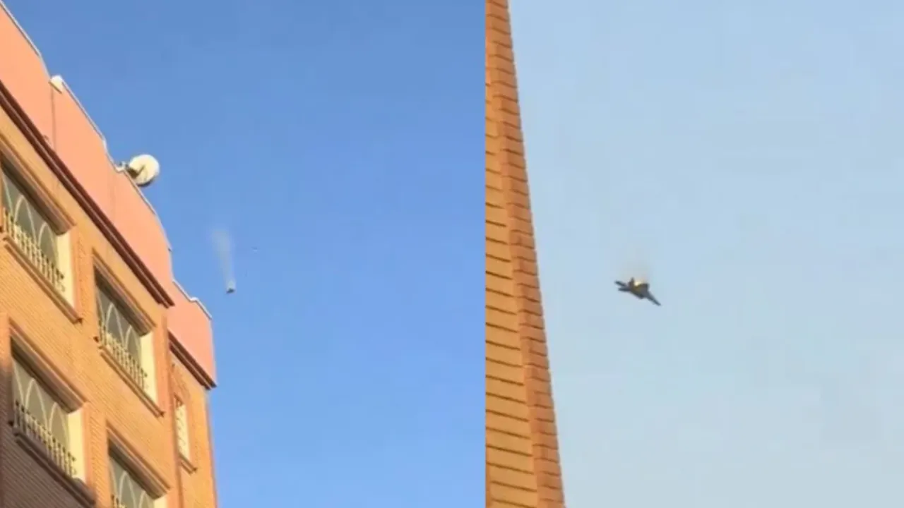 ಮಧ್ಯಪ್ರಾಚ್ಯದಲ್ಲಿ ಅಮೆರಿಕದ ಮತ್ತೊಂದು ಫೈಟರ್ ಜೆಟ್ ಎಫ್-15 ಪತನ: ವಿಡಿಯೊ ವೈರಲ್