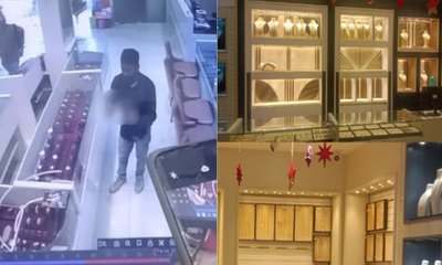 ಹುಣಸೂರಿನಲ್ಲಿ ಚಿನ್ನದಂಗಡಿ ದರೋಡೆ; 5 ಕೋಟಿ ಮೌಲ್ಯದ ಚಿನ್ನಾಭರಣ ಲೂಟಿ