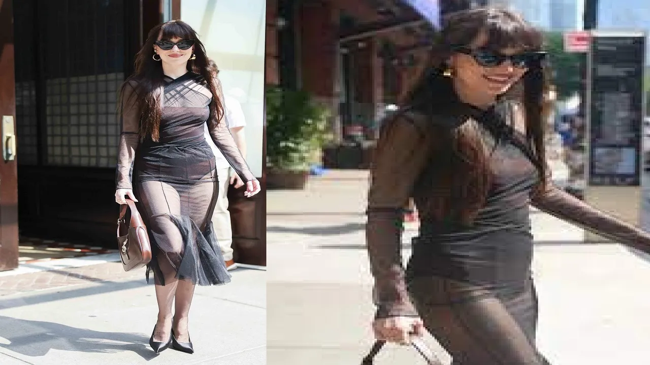 Dakota Johnson: ಟ್ರಾನ್ಸ್‌ಪರೆಂಟ್‌ ಬಟ್ಟೆ ಧರಿಸಿ ಪಡ್ಡೆ ಹುಡುಗರ ಟೆಂಪರೇಚರ್‌ ಹೆಚ್ಚಿಸಿದ ಸ್ಟಾರ್‌ ನಟಿ- ಫೋಟೋಗಳು ಇಲ್ಲಿವೆ - Image 1